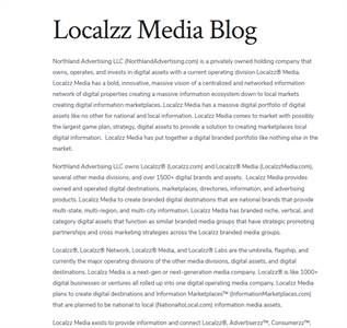 Localzz Media Blog - LocalzzMediaBlog.com