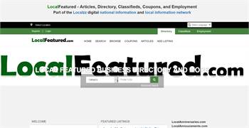 LocalFeatured.com - Directory for Business Listings, Classifieds, Employment