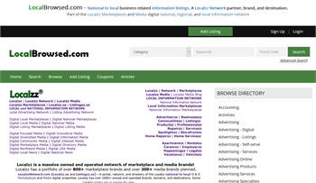 LocalBrowsed.com - National to local business related information listings.